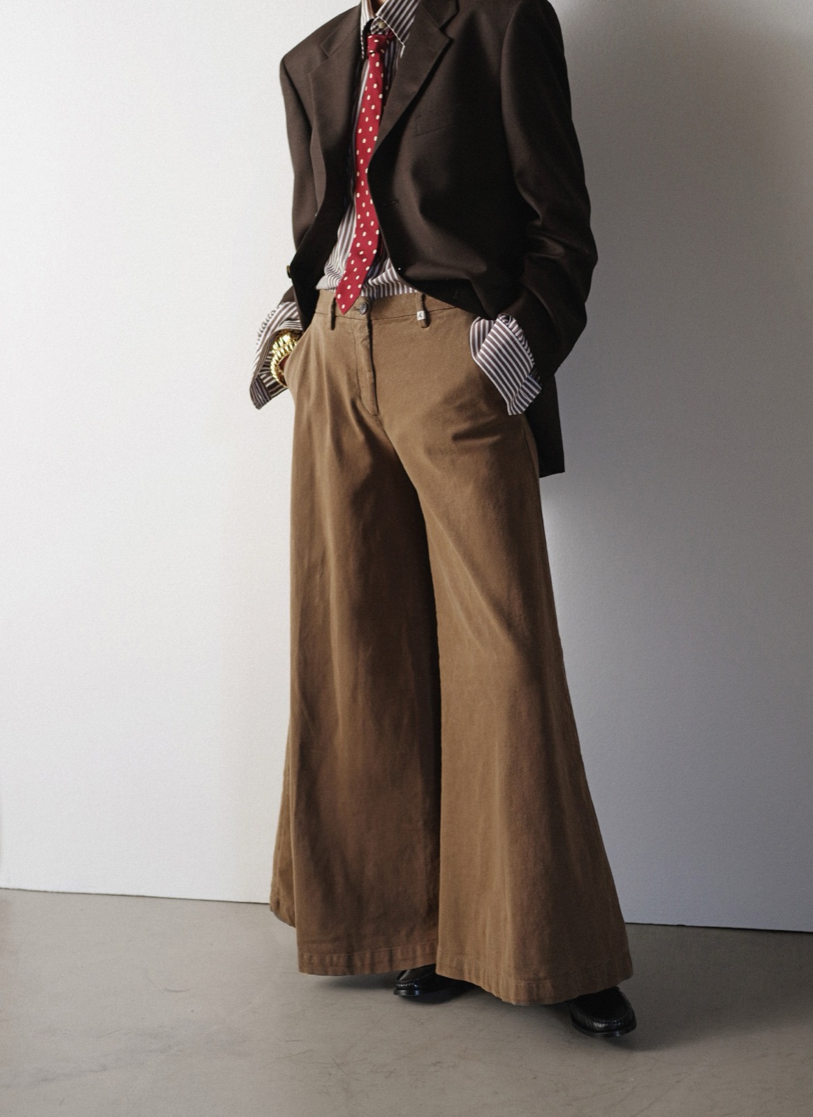 Myths Damen-Hose mit weitem Bein